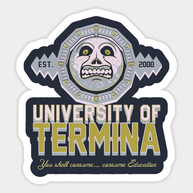 University of Termina Sticker by Arinesart